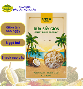 Dừa sấy giòn 100g