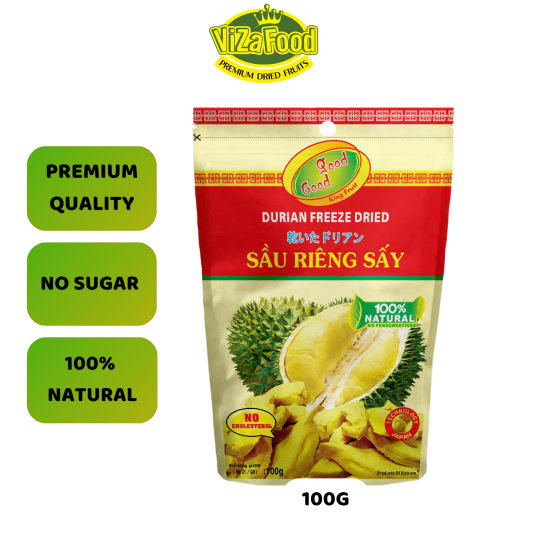 Sầu Riêng sấy thăng hoa  Good Good túi 100gr