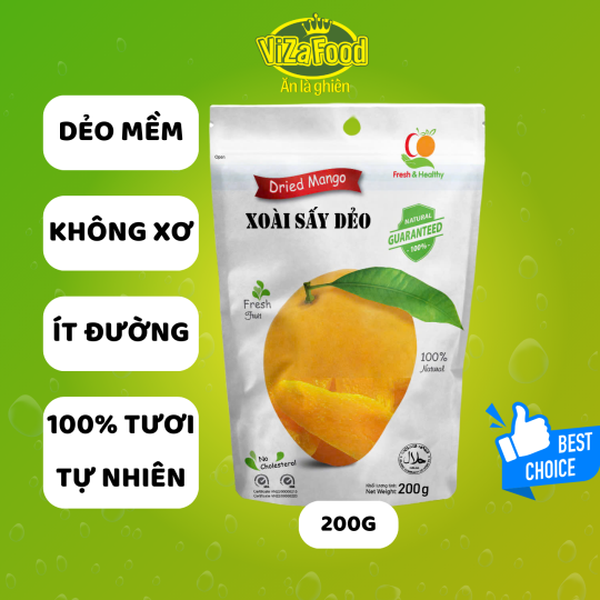 Xoài Sấy Dẻo 200gr